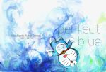  2017 anthro bell blue_body blue_fur collar domestic_cat doraemon doraemon_(character) english_text felid feline felis floating front_view fur machine male mammal mt_tg number open_mouth pouch_(anatomy) red_collar red_nose robot shaded solo text whiskers white_body white_fur 