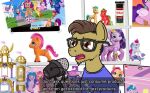  beard equid equine eyewear facial_hair glasses hasbro horse inside jay_bauman male mammal my_little_pony parody plushie pony redlettermedia solo toy 