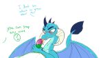  2016 amber_eyes anon anthro blue_body blue_scales blue_text blush colored_sketch dialogue digital_drawing_(artwork) digital_media_(artwork) dragon duo english_text female female_focus female_on_human friendship_is_magic frikdikulous genitals green_text hasbro hi_res horn human human_on_anthro interspecies licking male male/female male_on_anthro mammal my_little_pony oral penile penis penis_lick princess_ember_(mlp) pupils scales scalie sex simple_background sketch slit_pupils solo_focus text tongue tongue_out white_background wings 