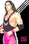  black bret_hart heart male male_focus pink spandex wrestler wrestling wristband wwe 