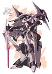  armored_core armored_core:_for_answer armored_core_4 laser_blade mecha_musume motorcobra shinkai_(armored_core) split_moon 