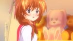  amamiya_yurine animated animated_gif blush gif plush rape!_rape!_rape! ribbon school_uniform serafuku stuffed_toy surprise surprised 