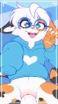  animated anthro bottomless calico_cat camera_view clitoris clothed clothing domestic_cat eyewear felid feline felis female genitals glasses hi_res hoodie hoodie_only looking_at_viewer male male/female mammal mottled penetration piebald pussy riley_(sweaterbrat) smile solo sweaterbrat topwear topwear_only vaginal vaginal_penetration 