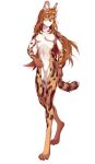  absurd_res anthro blue_eyes countershade_face countershade_fur countershade_torso countershading emile_(fuzzylolipop) featureless_crotch felid feline fur girly hair hi_res long_hair male mammal nude rokito serval simple_background solo white_background 