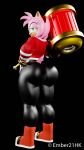  3d_(artwork) 4k absurd_res amy_rose anthro big_breasts big_butt blender_(software) bottomwear breasts butt butt_focus clothing digital_media_(artwork) ember21hk eulipotyphlan female fully_clothed_anthro hand_on_hip hedgehog hi_res huge_butt looking_at_viewer looking_back looking_back_at_viewer mammal piko_piko_hammer pose sega smug_face solo solo_focus sonic_the_hedgehog_(series) thick_thighs tight_bottomwear tight_clothing tight_fit watermark wide_hips 