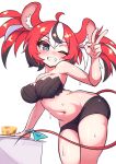  animal_humanoid bebatch big_breasts blush breasts female gesture hair hi_res humanoid mammal mammal_humanoid mouse_humanoid murid murid_humanoid murine murine_humanoid one_eye_closed red_hair rodent rodent_humanoid solo v_sign wet wet_body wink 