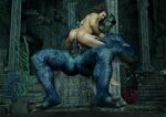 anal anal_penetration animal_humanoid balls big_penis blue_body brown_hair butt cowgirl_position duo erection from_front_position genitals hair hand_holding hi_res holding_partner human human_on_humanoid human_penetrated humanoid humanoid_genitalia humanoid_penetrating humanoid_penetrating_human humanoid_penis interspecies larger_humanoid larger_male lex-icon long_hair male male/male male_penetrated male_penetrating male_penetrating_male mammal marine marine_humanoid merfolk muscular muscular_humanoid muscular_male nude on_bottom on_top open_mouth pecs penetration penile penile_penetration penis penis_in_ass pseudo_hair ruins sex sitting sitting_on_another size_difference smaller_human smaller_male smaller_penetrated split_form tentacle_hair tentacles underwater underwater_sex water 