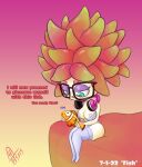  absurd_res ambiguous_gender animal_humanoid annie_(splatoon) anthozoan anthozoan_humanoid areola areola_slip big_breasts bra breasts clothing clownfish cnidarian cnidarian_humanoid duo eyewear female fish garter_belt garter_straps glasses headgear headphones hi_res humanoid marine marine_humanoid nintendo nipples pomacentrid pseudo_hair sea_anemone_humanoid splatoon supermoonshroom text underwear video_games watermark white_body 