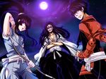  2boys drifters eyepatch multiple_boys nasu_no_yoichi oda_nobunaga shimazu_toshihisa 