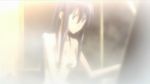  amakusa_shino bath brown_eyes censored convenient_censoring long_hair naked nude purple_hair seitokai_yakuindomo soap steam 