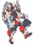  armored_core armored_core_3 chibi from_software gun mecha scan super_deformed weapon 