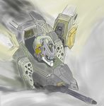  armored_core armored_core:_silent_line armored_core_3 fanart from_software mecha paint_(medium) 