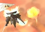  armored_core armored_core_4 explosion flying from_software laser_blade mecha 