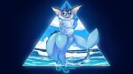  anthro areola big_areola big_breasts black_sclera blep blue_areola blue_body blue_nipples bottomless breasts clothed clothing cloud day dripping_wet eeveelution feet_in_water female fin generation_1_pokemon genitals gesture hi_res kawfee looking_at_viewer mostly_nude nintendo nipples outside paws pokemon pokemon_(species) pussy sea shirt shirt_only simple_background sky solo standing tongue tongue_out topwear topwear_only translucent translucent_clothing translucent_shirt translucent_topwear v_sign vaporeon video_games water white_eyes 