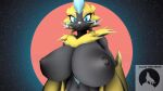  3d_(artwork) animated anthro digital_media_(artwork) domestic_cat felid feline felis female generation_7_pokemon hybrid legendary_pokemon luciamaribela lynx mammal meeeeeeeeeeoooooooooow nintendo pokemon pokemon_(species) solo source_filmmaker video_games warfaremachine zeraora 