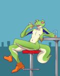  amphibian fan_character frog girly hi_res male 