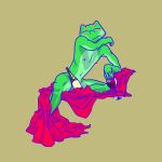  1:1 alcohol amphibian beverage fan_character frog girly hi_res male wine 