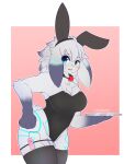  absurd_res anthro ball_gag bovid caprine clothed clothing female gag goat hi_res kindred_(lol) lamb_(lol) league_of_legends looking_at_viewer mammal nikowari_(artist) riot_games simple_background solo video_games 