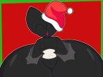  absurd_res anthro batt_the_bat big_butt butt chiropteran christmas christmas_clothing christmas_headwear clothing cyandrive98 eyes_closed female hat headgear headwear hi_res holding_letter holidays huge_butt hyper hyper_butt hyper_hips letter mammal nude open_mouth santa_hat solo wide_hips 