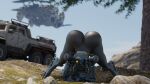  all_fours ambiguous_gender apex_legends armor ass_up big_butt butt dark_body hi_res huge_butt humanoid machine metal pathfinder_(apex_legends) presenting presenting_hindquarters pyro_enthusiast robot robot_humanoid solo suggestive_pose thick_thighs wide_hips 