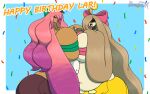 anthro big_breasts big_butt birthday blush breast_smother breasts brenjieda bubble_butt butt fan_character female female/female generation_4_pokemon generation_6_pokemon gift_wrapped gourgeist group hanawa_(brenjieda) hi_res humanoid larger_female latiar legendary_pokemon lyssa_(latiar) nintendo pokemon pokemon_(species) size_difference smothering thick_thighs trio uxie video_games wide_hips 