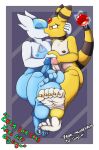  &lt;3 &lt;3_eyes absurd_res ampharos anthro colored_nails colored_toenails duo electricity feet foot_fetish foot_play footsie generation_2_pokemon generation_3_pokemon genitals gift hi_res humanoid kissing latios legendary_pokemon male male/male mhicky93 nails nintendo nipples penis penis_kissing pokemon pokemon_(species) soles toenails toes video_games 
