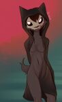  abstract_background anthro bone breasts canid canine exposed_breasts female kuwsh mammal mostly_nude scp-1471 scp-1471-a scp_foundation skull skull_head solo visible_nipples 