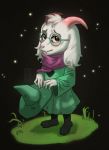  blush caprine deltarune goat hecatta mammal ralsei 