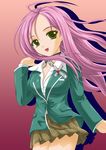  absurdres akashiya_moka highres rosario+vampire school_uniform smile 