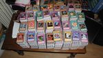  absurdres cards collection highres no_humans photo real small_table table yu-gi-oh! 