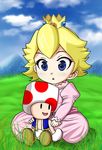  artemisumi baby_peach child nintendo princess_peach super_mario toad young 