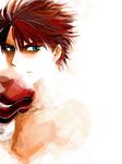  1boy alexander_volg_zangief boxer boxing_glove boxing_gloves brown_hair gloves grey_eyes hajime_no_ippo makunouchi_ippo male male_focus red_hair short_hair solo 