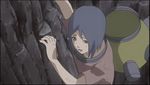  child climbing kid konan moan naruto open_mouth pain young 