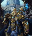  alternate_ending armor arthas_menethil blonde_hair blue_eyes hammer king warcraft world_of_warcraft wow 
