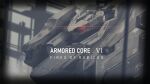  armored_core armored_core_6 character_request commentary copyright_name english_text extra_eyes flatbox glowing glowing_eyes highres mecha no_humans red_eyes robot science_fiction solo upper_body 