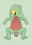  abdominal_bulge ahkin bulge disembodied_penis feet female feral generation_3_pokemon genitals green_body hi_res loking_down lying male nintendo on_back penetration penile penile_penetration penis penis_in_pussy pokemon pokemon_(species) pussy simple_background small_pussy solo spread_arms spread_legs spreading tight_fit tight_orifice treecko vaginal vaginal_penetration video_games 