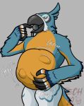  anthro avian bird breath_of_the_wild digestion digestion_noises fatal_vore hi_res human humanoid kass_(tloz) male mammal mass_vore nintendo rito soft_vore tech_coyote the_legend_of_zelda video_games vore 