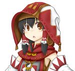  black_hair brown_eyes crossover detached_sleeves final_fantasy final_fantasy_xi hakurei_reimu hood nice solo the_iron_of_yin_and_yang touhou white_mage 