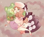  cattleya_(pokemon) character_name elite_four gen_5_pokemon gothitelle hat long_hair musharna poke_ball pokemon pokemon_(creature) pokemon_(game) pokemon_bw reuniclus wiiw 