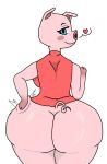 2022 absurd_res anal anal_penetration andromorph animal_crossing animal_crossing:_amiibo_festival animal_crossing:_the_movie animal_crossing_pocket_camp anthro anus ass_up big_butt butt butt_grab digital_media_(artwork) domestic_pig female female/female fur gala_(animal_crossing) hand_on_butt hi_res huge_butt humanoid intersex mammal mature_female nintendo nintendo_3ds nintendo_64 nintendo_ds nintendo_ds_family nintendo_switch oral penetration pink_body pink_butt pink_fur pink_nose rimming samirachuni sex solo spanking suid suina sus_(pig) traditional_media_(artwork) video_games 