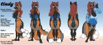  absurd_res anthro big_breasts bra breasts canid canine cindy clothing cross_fox female fox furry hi_res huge_breasts mammal model_sheet panties red_fox underwear 