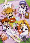  alisa_bannings arf fate_testarossa mahou_shoujo_lyrical_nanoha mahou_shoujo_lyrical_nanoha_a&#039;s okuda_yasuhiro seifuku takamachi_nanoha tsukimura_suzuka yuuno_scrya 