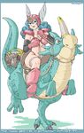  armor breasts champ+ chunsoft cleavage copyright_request dragon dragon_quest dragon_quest_iii enix series_request smile soldier_(dq3) 