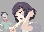  akashi_(yojouhan) licking medaka_ken'ichi medakaken popsicle sexually_suggestive short_hair yojouhan_shinwa_taikei 