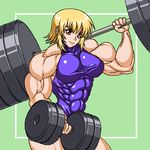  abs barbell biceps breasts cagalli_yula_athha dumbbell extreme_muscles female gundam gundam_seed lowres muscle muscles muscular muscular_female ren_(tainca2000) rentb solo weightlifting weights working_out workout 