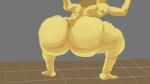  animated anthro big_butt butt domestic_cat felid feline felis hi_res horatio_svetlana huge_butt mammal twerking 