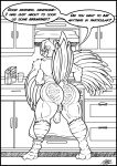  apron apron_only avian azul_da_silva backsack balls big_butt big_penis bird butt butt_heart clothing dialogue double_entendre english_text feather_hair feathered_arms feathered_tail feathers flaccid genitals hi_res kitchen line_art macaw male monochrome mostly_nude neotropical_parrot parrot penis portuguese_text pseudo_hair raised_tail skianous solo talking_to_viewer text true_parrot 