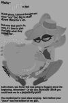  &lt;3 absurd_res animal_humanoid belly big_belly breasts burping callie_(splatoon) cephalopod cephalopod_humanoid clothing cross_pupils dialogue digestion digestion_noises english_text female greyscale hand_on_stomach hi_res holding_belly humanoid humanoid_pointy_ears inkling leggings legwear marie_(splatoon) marine marine_humanoid medium_breasts mollusk mollusk_humanoid monochrome navel nintendo oral_vore pseudo_hair same_size_vore sitting splatoon struggling talking_to_another text theboogie unseen_character video_games vore 