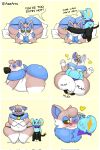  &lt;3 2022 accessory alternate_color anthro anthro_on_anthro anthro_penetrated anthro_penetrating anthro_penetrating_anthro axoarts balls belly big_balls big_belly big_butt big_penis biped black_body black_fur blep blue_body blue_fur blush bodily_fluids brown_body brown_fur brown_sclera butt cock_ring collar collar_only comic cum cum_from_ass cum_in_ass cum_inflation cum_inside dialogue duo english_text erection eyes_closed fan_character foreskin from_front_position front_view fur generation_4_pokemon generation_8_pokemon genital_fluids genitals glans hand_on_hip hi_res huge_balls huge_butt huge_penis huge_thighs humanoid_genitalia humanoid_penis hyper hyper_balls hyper_genitalia hyper_penis index_to_index inflation jewelry kerchief kerchief_only kissing_cheek lying male male/male male_penetrated male_penetrating male_penetrating_male missionary_position mostly_nude multi_tone_fur multiple_scenes navel neckerchief neckerchief_only nintendo nude on_back on_front one_eye_closed onomatopoeia open_mouth oral oral_penetration pawbz_(character) penetration penis penis_accessory penis_in_mouth penis_jewelry pillow pokemon pokemon_(species) red_eyes retracted_foreskin sex shinx short_stack side_view simple_background size_difference small_dom_big_sub sound_effects speech_bubble sweat text thick_thighs tongue tongue_out video_games white_body white_eyes white_fur wide_hips yamper yellow_background 