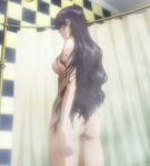  ass black_lagoon breasts cap nude roberta shower shower_scene 